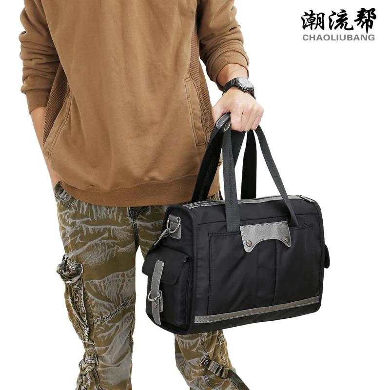 

Women handbag spring nylon Oxford cloth bag large capacity casual shoulder men portable travel Messenger Bag bag male Unisex