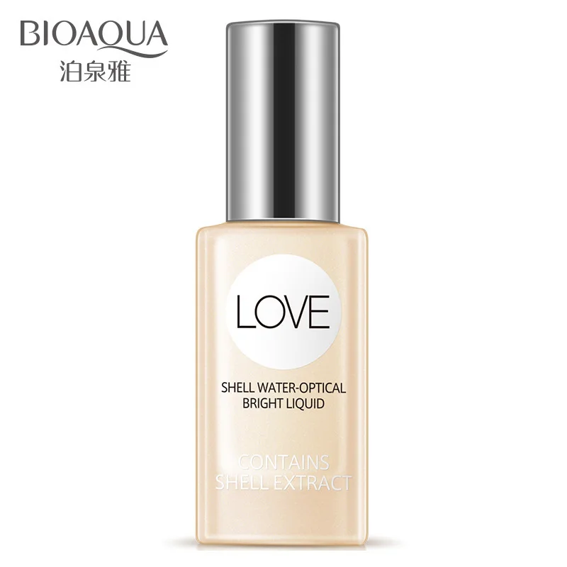 

30ml BIOAQUA Pure Skin Shell Bright Liquid Essence Concealer Whitening Shrink Pore Anti Aging Anti Wrinkles Lift Firm Skin Care
