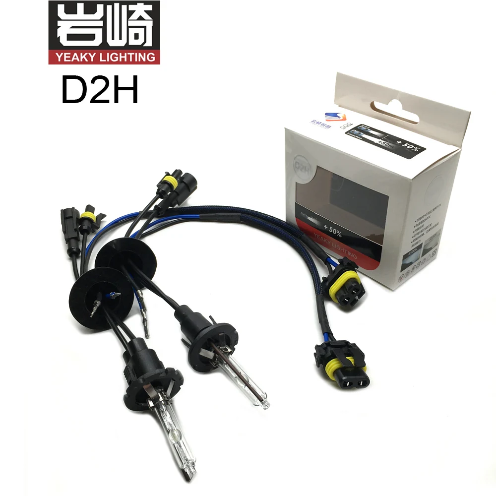 Yeaky d2h bulb 35W 12V HID Xenon Bulb D2S/D2H/D2R HID Bi xenon Projector Lens lamp 4500K 5500K