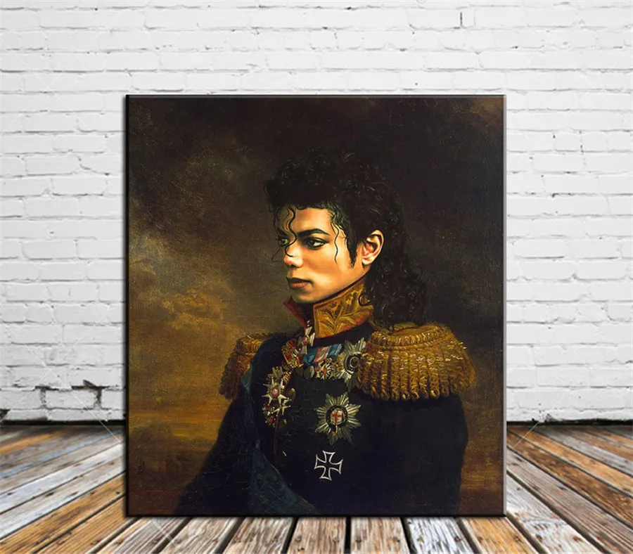 

Michael Jackson Canvas Painting Living Room Home Decor Modern Mural Art Oil Painting#95