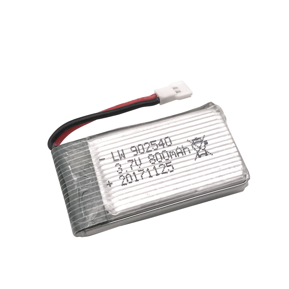 Аккумулятор Lipo 902540 3,7 V 800 mah для Syma X5SC X5HC X5HW X5UW MJX x400 X300C X800 RC Quadcopter Drone запасная часть 3,7 v 800 mah