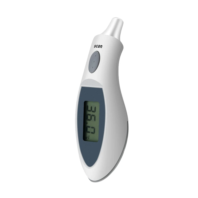 LCD Digital Infrared Ear Thermometer Portable Highly Accurate Thermometers for Baby Child Adult Family Health Care