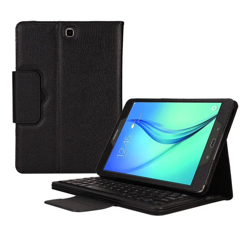 

Tab S2 9.7 Wireless Keyboard Case For Samsung Galaxy Tab S2 9.7'' T810 T815 Bluetooth Keyboard Leather Case +Protectors