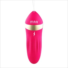 Vibration Massager Mute Wireless Remote Control Jumping Egg Masturbation Toy SN-Hot