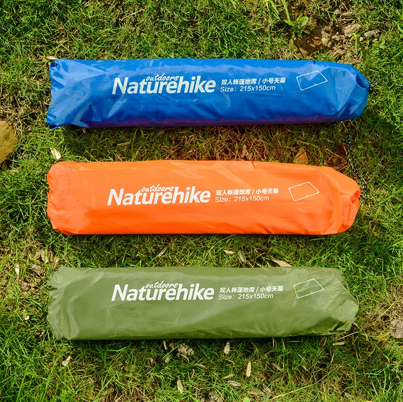 Naturehike 2-3 человек водонепроницаемый PU покрытие высокое качество 210T Оксфорд материал Кемпинг Пикник пляж коврик палатка крыша брезент