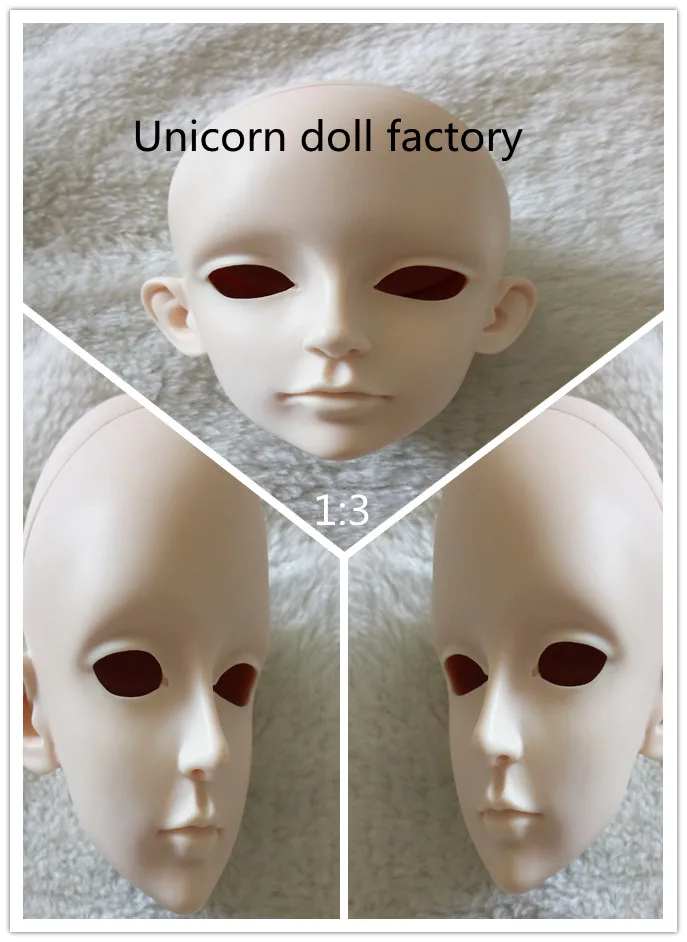 Bjd кукла 1/3-практика макияж голова высококачественные игрушки практика макияж голова