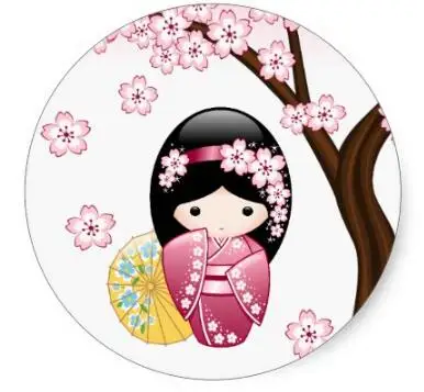 1 5 дюймовая Весенняя кукла Kokeshi милая японская гейша девочка классическая