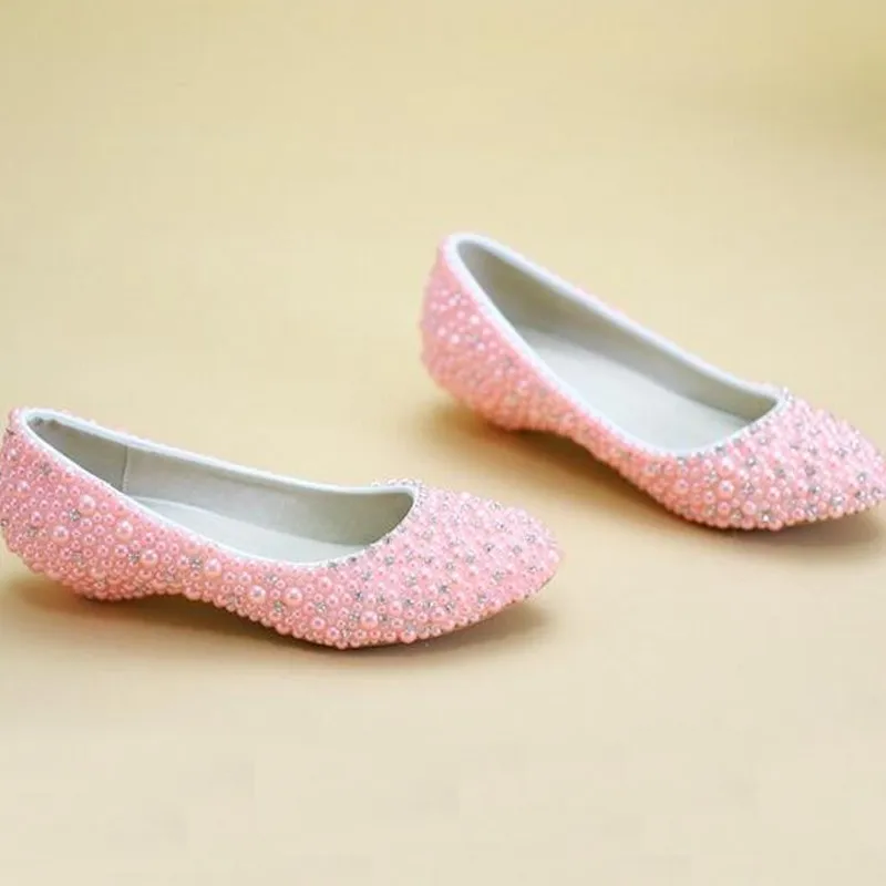 Свадебная обувь на танкетке для невесты обувь для вечеринки по случаю свадебного юбилея розовая и жемчужно-кремовая обувь для матери невесты