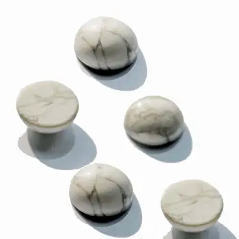 

White Stone Quartz Beads Purple Beads Jewelry Making Natural Chakra Semiprecious Stone Beads Jewelry Findings 50pcs/lot