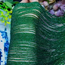 Свободные бусины зеленая шпинель круглая граненая 2 мм 1" для изготовления ювелирных изделий FPPJ бусины натуральный драгоценный камень