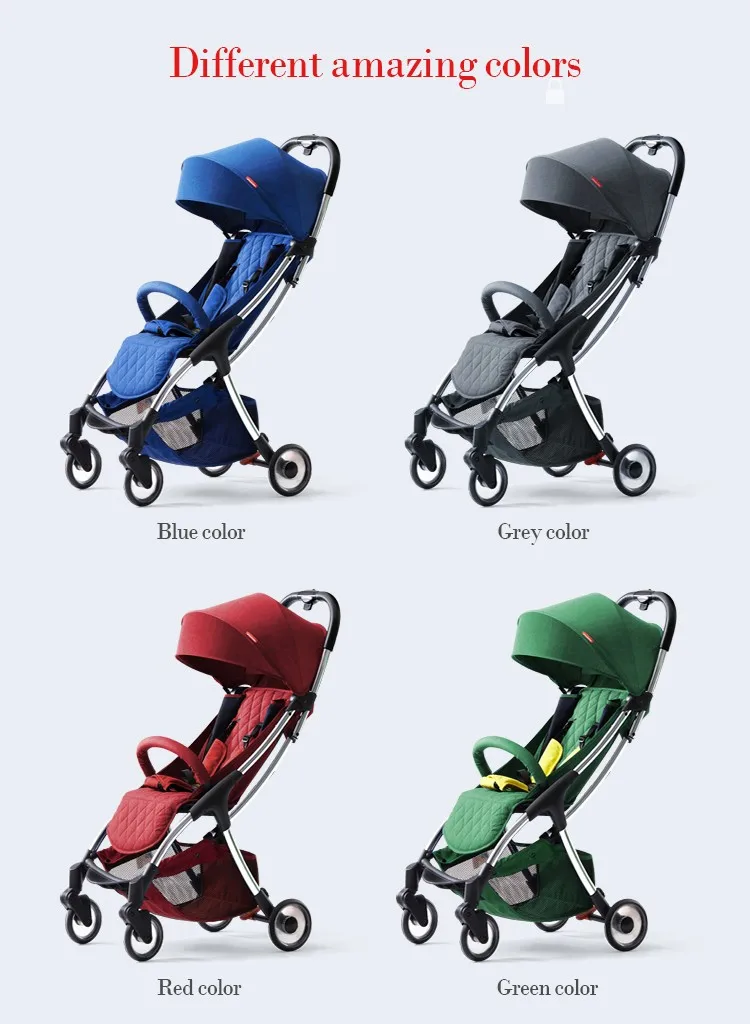 Kidstravel Baby Stroller ultra-lightweight folding Bebek Arabasi Poussette Baby Car portable on the airplane