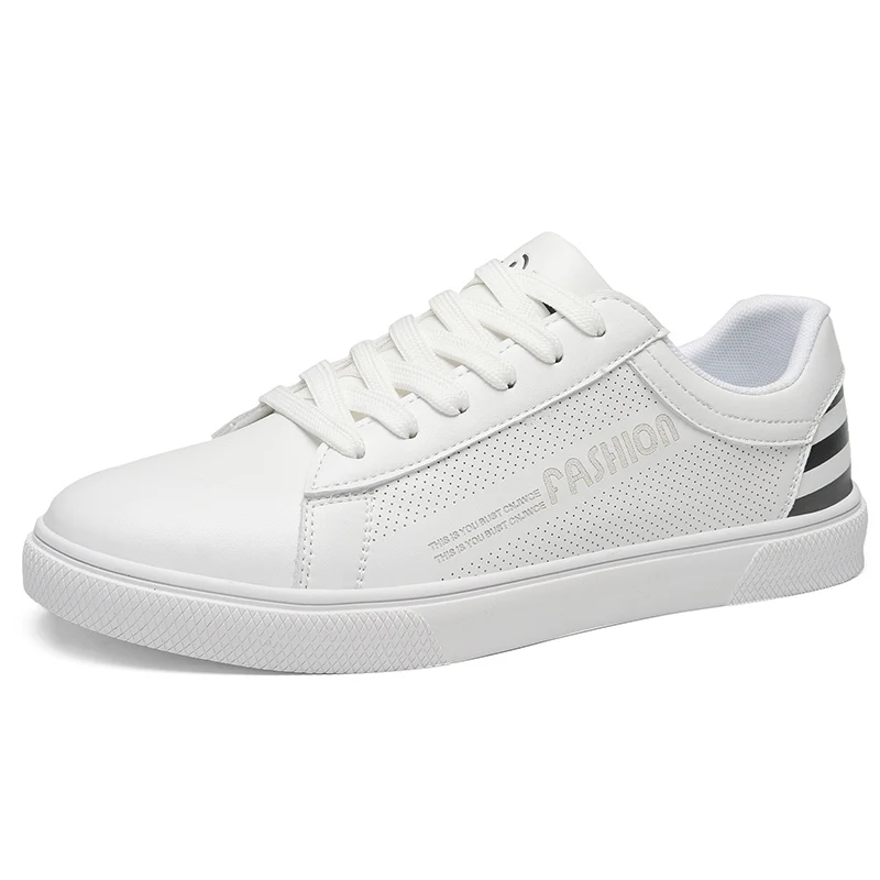 

Nanjiren men's shoes casual men's trend breathable Korean version of the white fashion comfortable lace men's British casual wil