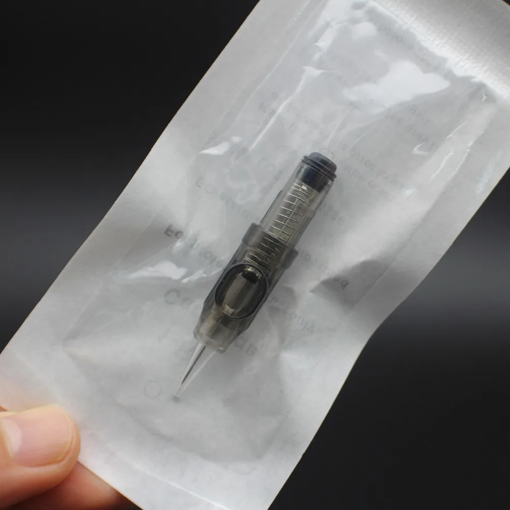 Картриджи для татуировок 1RL одноразовые иглы перманентного макияжа 15 шт. |