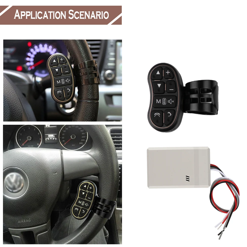 Onever Автомобильный руль кнопка дистанционного управления DVD/2 Din Android Bluetooth беспроводной универсальный пульт дистанционного управления+ gps навигация