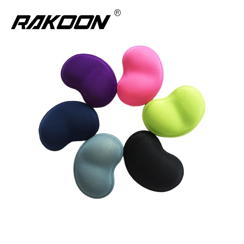 Rakoon комфорт 3D подставка для запястья поддержка коврик для мыши Силикагель Подушка для рук Wirst коврик для Dota 2