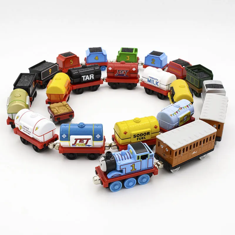

Thomas Alloy Tains Toy Diecast Metal Thomas And Friends Train Tender Toy Magnetic Models Toys For Kids Children Gifts