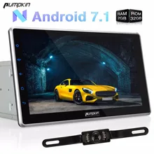 Capacitive Screen!2 Din 10.1” Android 7.1 Universal Car Radio No DVD Player GPS Navigation DAB+ Car Stereo Wifi 3G USB Headunit
