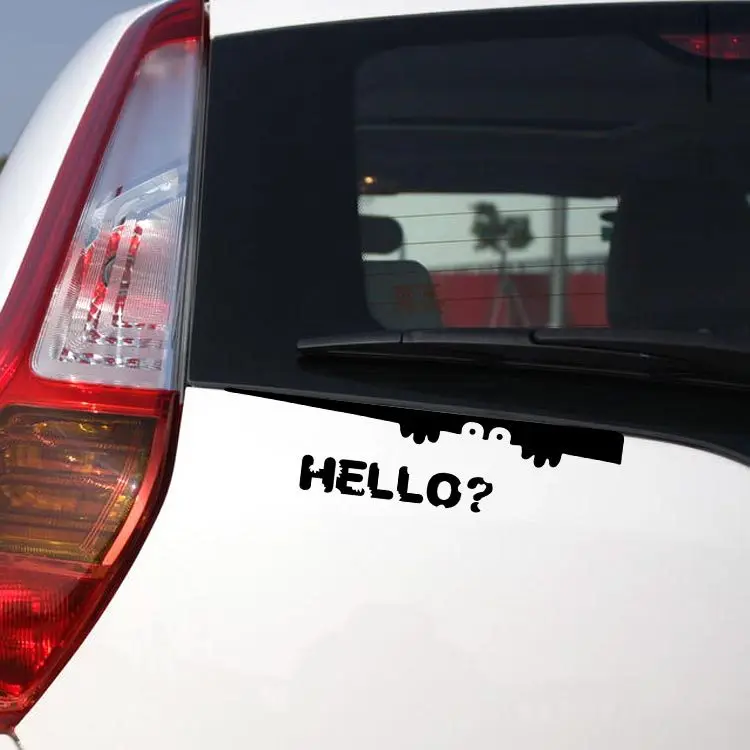 1PC 19*4.6cm Peeking Car Stickers High Quality Car Styling Vinyl Decals