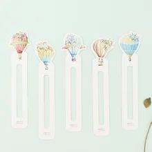 6 set/Lot Cute Love fire balloon page holder memo note Hot air balloon bookmarks  Stationery School supplies FC394