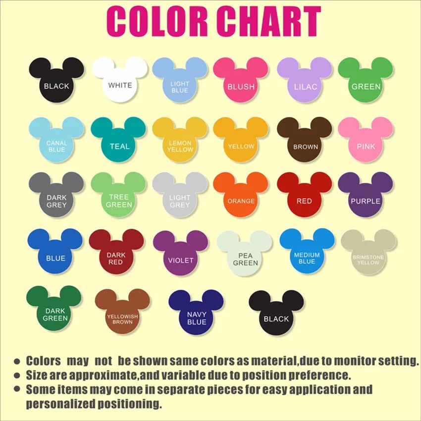 Japanese Colour Chart