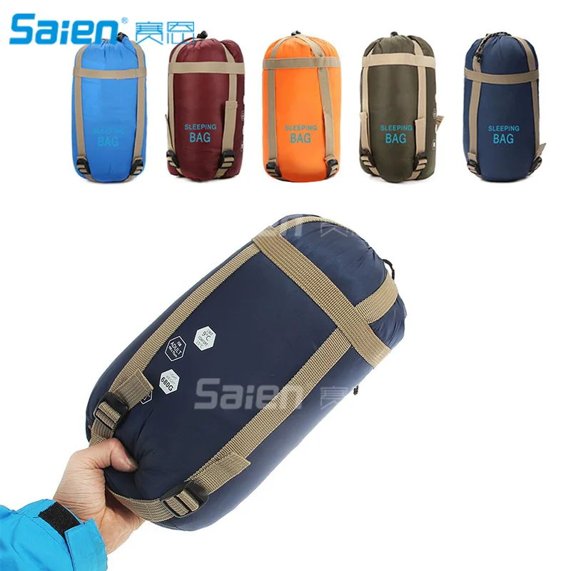 Sleeping Bag, Lightweight Envelope Sleeping Bags With Compression Sack