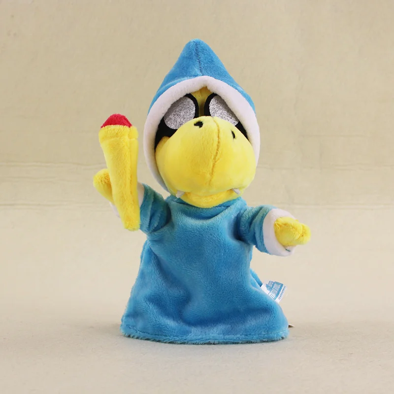 19cm Super Mario Bros Plush Toys Blue Magic Bowser Koopa Turtles Soft Stuffed Doll For Children