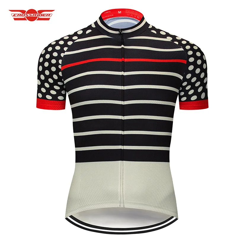 

Crossrider 2019 Classic Cycling Jersey MTB Bike Clothing Bicycle Clothes Wear Short Maillot Roupa Ropa De Ciclismo Hombre Verano