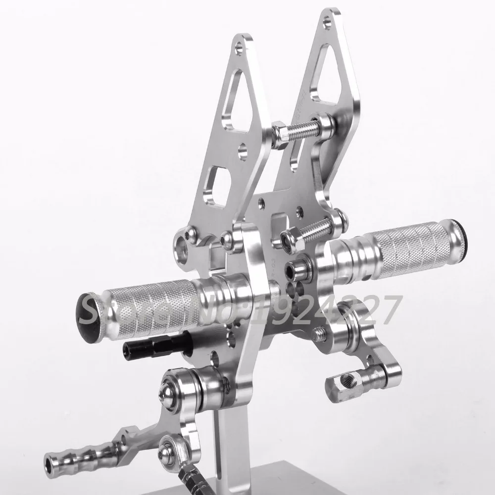 8 видов цветов CNC Rearsets для Kawasaki NINJA 250R EX250 2008 2012 задний комплект мотоциклетные