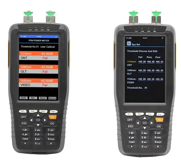 

High Precision TM70B PON Power Meter + 1MW VFL + Optical Power Meter Multifunction Fiber Tools