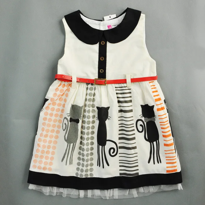 cute resale baby girls dress customes kids clothes toddler children