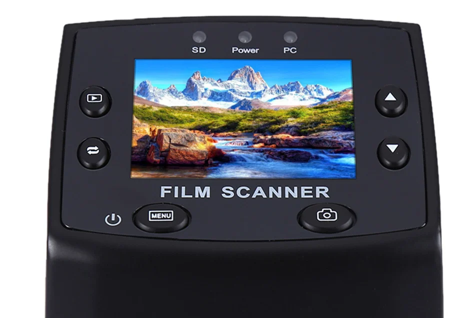 Профессиональный 5MP 35 мм сканер для просмотра слайдов с отрицательной пленкой USB 2,0 цифровой цветной Фото копир TFT ЖК-экран для офиса и дома