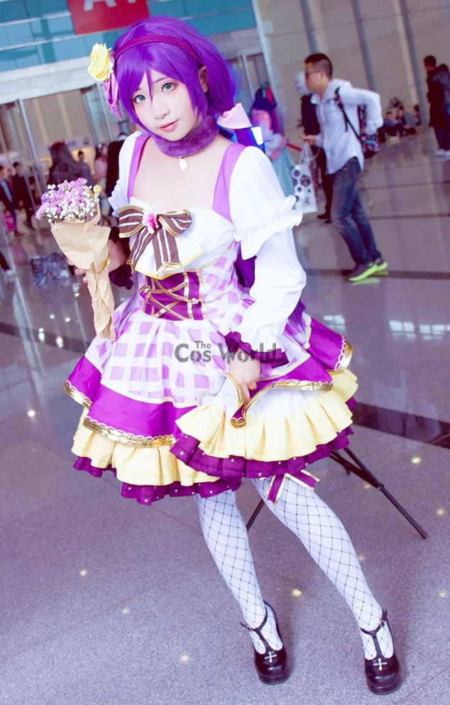 Костюм для косплея Tojo Nozomi из аниме мой любимый школьный идол|anime cosplay costumes|cosplay