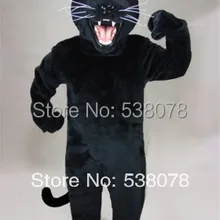 Мощный большой черный Кот ростовой костюм Пантеры для взрослых диких животных тематические игры вечерние карнавальный талисман Mascotta fit Комплект SW1069