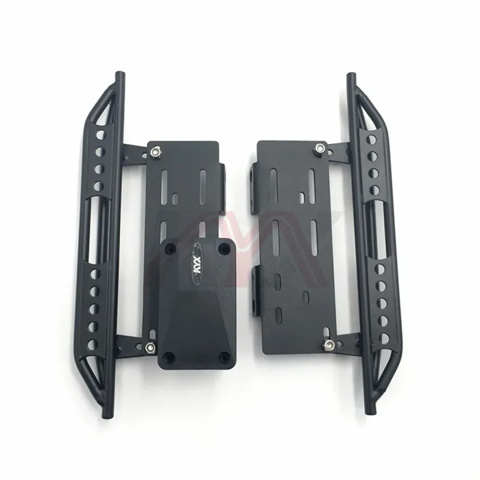 1 пара металлическая боковая педаль и приемник для 1/10 Jeep Cherokee Wrangler Axis Scx10 90046 90047