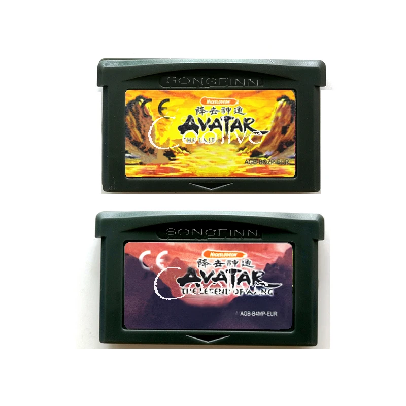 

Avatar The Legend of Aang The Burning Earth Video Game Memory Cartridge Card for 32 Bit Console Accessories