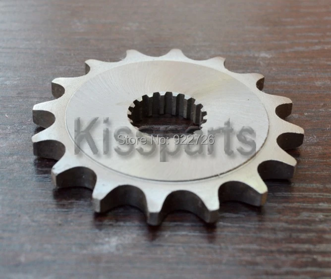Для SUZUKI GS125 GN125 DR125 RM125 GS HYOSUNG 125 428 цепная звездочка Звездочки 14 15 16 зубьев|teeth
