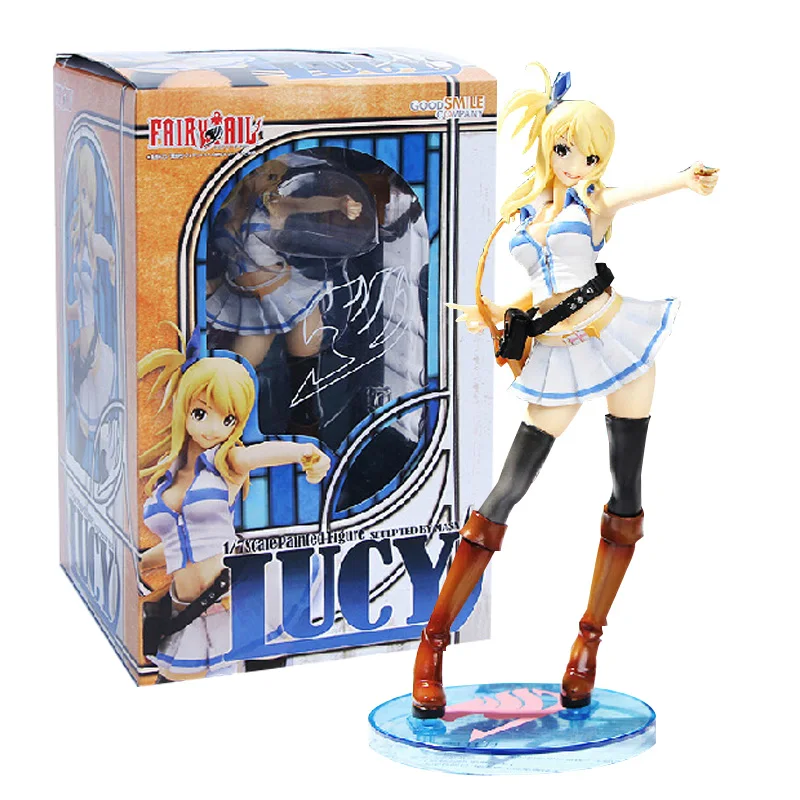 Fairy Tail lucy gate pvc anime figure set of 6pcs Figures toys doll new 