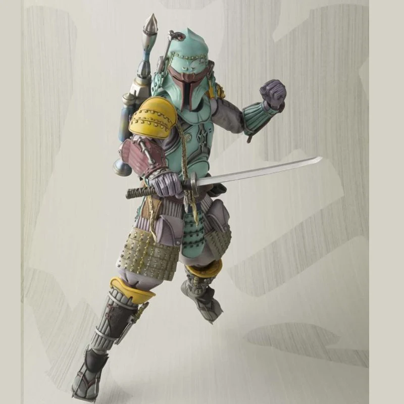 Bandai Movie Realization Star Wars Ronin Boba Fett Action Figure Brand New 18cm height Bandai Movie Realization Star Wars Ronin Boba Fett Action Figure Brand New 18cm height