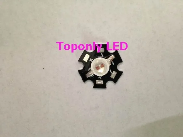 

5w 650-660nm deep red led diode lamp with star pcb Epileds chips high power led plant grow lighting 480pcs/lot DHL free shipping