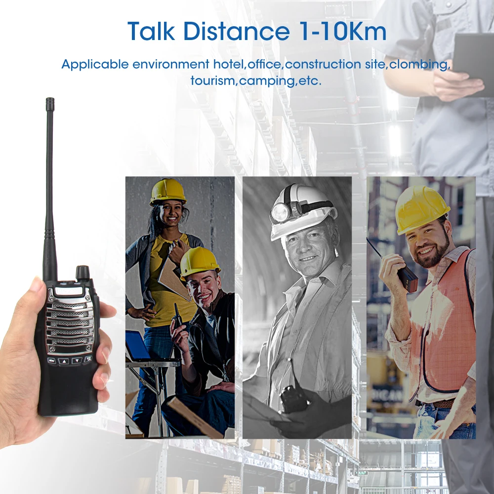 Original Baofeng Uv8d Walkie Talkie w Uhf 400480 Mhz Rádio em Dois Sentidos 128 Canais Interfone Portátil Rádio Comunicador Uv8d Walkie-talkie 3 Cheap Walkie-talkie