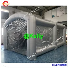 6x4x3 м/8x4x3 м/8x5x3,5 mH на заказ надувная аэрозольная камера для продажи, коммерческий профессиональный надувной автомобиль окрашенный тент