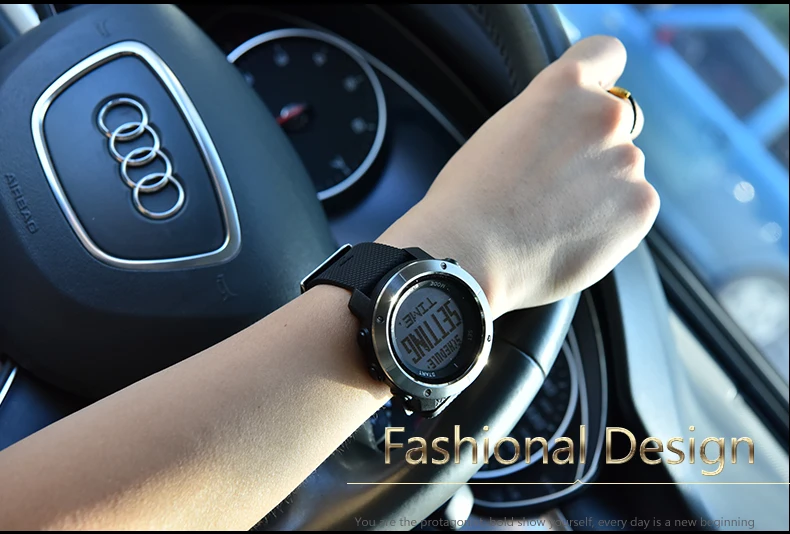 Sunroad FR1001 sports watch single description photo EN 18