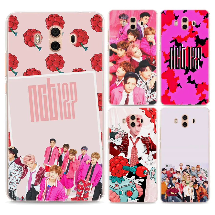 

NCT 127 Kpop Boy Style transparent frame hard back Case Cover for Huawei Mate 10 10Lite Mate9 P20 P10 Lite P Smart
