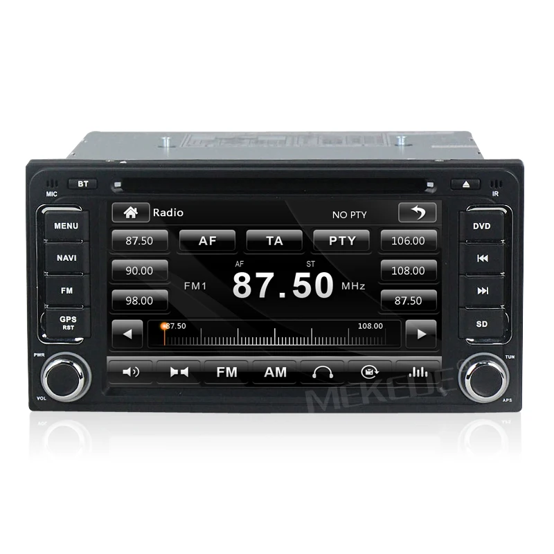 Excellent capacitive screen 2 DIN Car DVD GPS for Toyota Terios Old Corolla Camry Prado RAV4 Universal radio RDS 1080p free shipping +map 4
