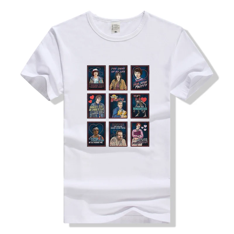 

TEEWINING Stranger Things T Shirt Men Women Tshirt Summer Top Clothing Eleven