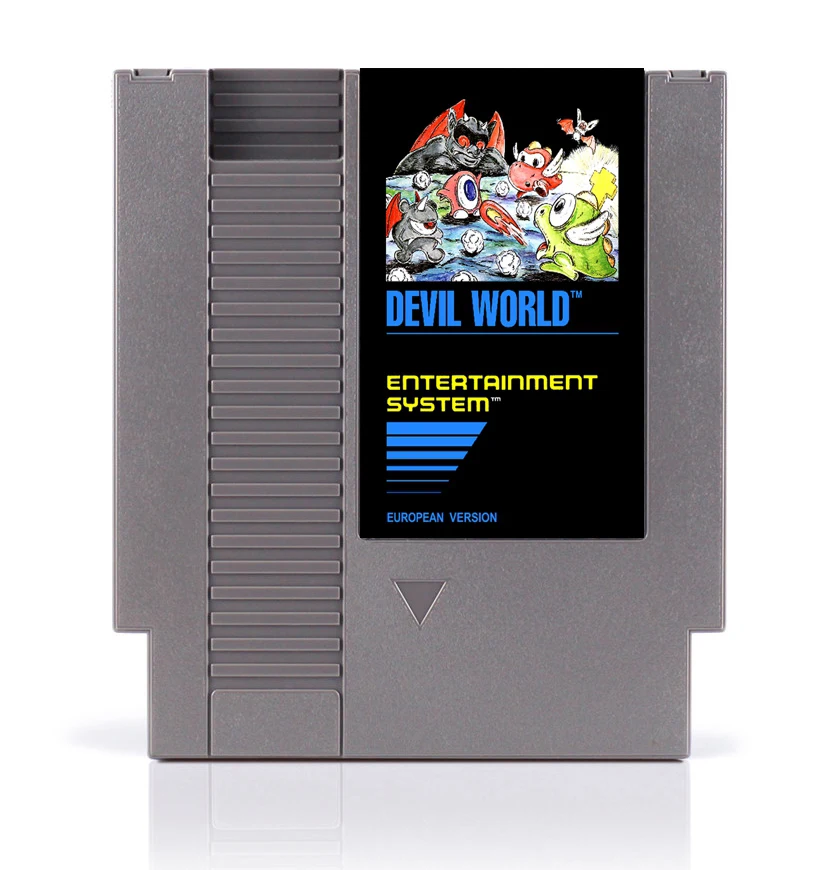 

Devil World 8 Bit Game Card for 72 Pins Game Players