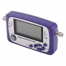 Digital Displaying Satellite Finder Meter Satfinder TV Signal Receiver Sat Decoder Satlink Receptor Buzzer LCD FTA Dish