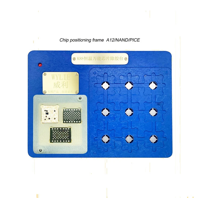 Универсальный постоянное нагревание температуры подогреватель платформа для A8 A9 A10 A11 A12 микросхема NAND кусочек чип средство для удаления
