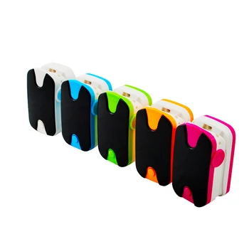 

5 Colors OLED Fingertip Pulse Oximeter Respiration Rate Health Care oximetro de dedo alarm setting