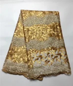 

Latest Style Beaded Lace Fabric NEW Fashion African Lace Fabric Tulle African French Lace Fabric High Quality J25GF95-1